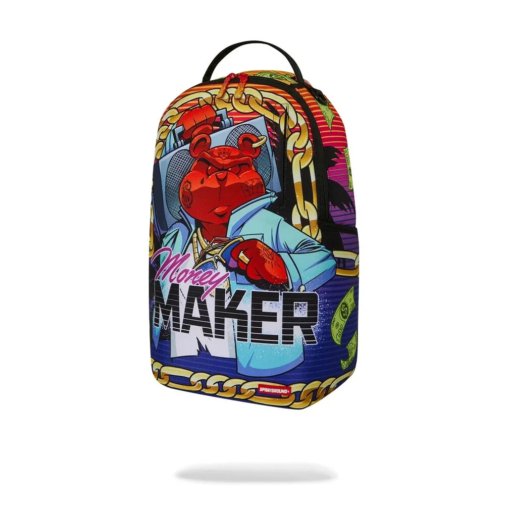 Sprayground Diablo Money Maker Backpack Unisex Multi Shoulder Strap bag SPR367